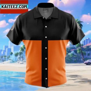 Naruto Shippuden Gift For Family In Summer Holiday Button Up Hawaiian Shirt
