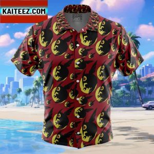 Night Raid Akame ga Kill Gift For Family In Summer Holiday Button Up Hawaiian Shirt