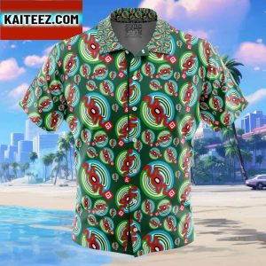 SOS Brigade The Melancholy of Haruhi Suzumiya Gift For Family In Summer Holiday Button Up Hawaiian Shirt