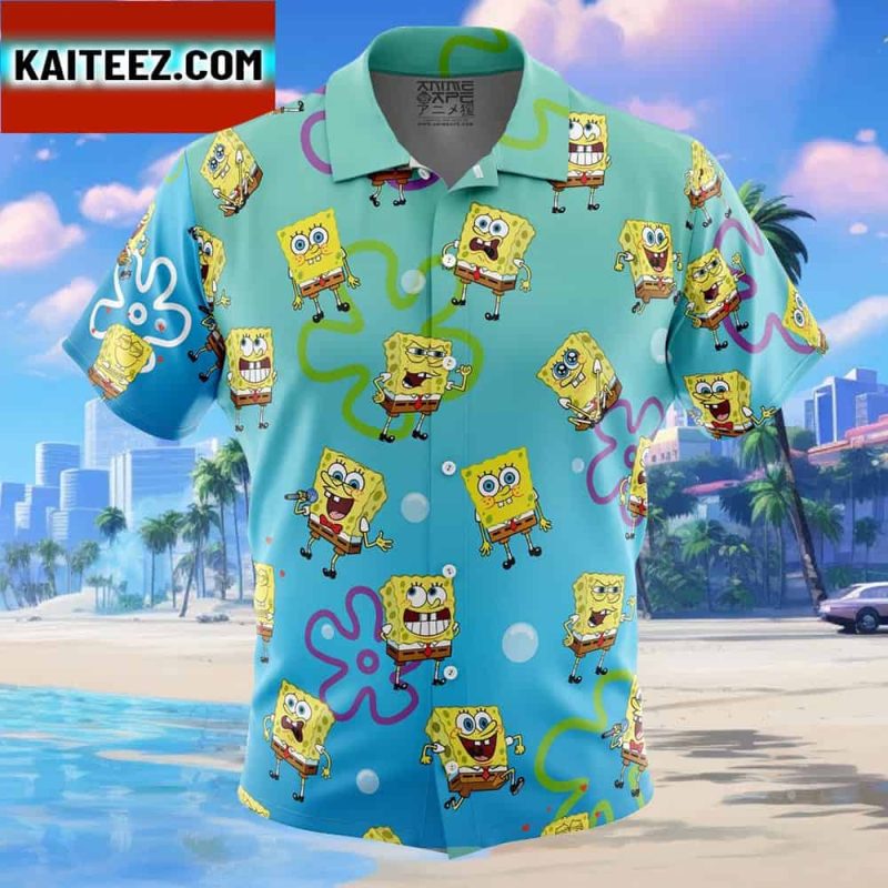 Spongebob Pattern Spongebob Squarepants Gift For Family In Summer ...