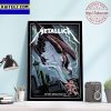 Metallica Tonight World Tour Day 1 M72 Edmonton At Commonwealth Stadium Edmonton Alberta CA August 23rd For M72 North America Tour 2024 Decor Poster Canvas