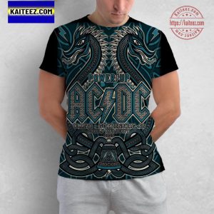 ACDC Power Up At Ullevi Gothenburg Sweden On July 28 And August 1st 2025 All Over Print T-Shirt
