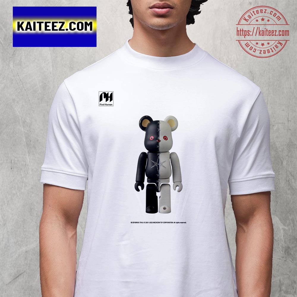 Bring Me The Horizon x Bearbrick Series 50 Monokuma Rubber Coat And Flocky Ver T-Shirt