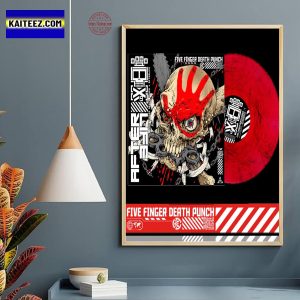 Five Finger Death Punch Red Smoke Afterlife Limited Edition Home Decor Poster Canvas