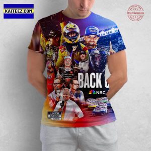 NASCAR Cup Series Playoffs 2025 Road To The Bill France Cup Back On NBC USA All Over Print T-Shirt