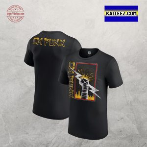 WWE Youth Black CM Punk Chicago First Two Sided T-Shirt