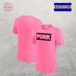 WWE Youth Pink CM Punk T-Shirt 2025