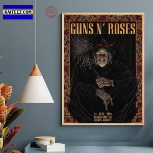 Guns N Roses Waken Open Air Poster At Germany On July 31st 2025 Home Decor Poster Canvas