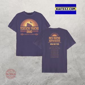 Tedeschi Trucks Band Red Rocks Amphitheatre Tour On August 1st and 2nd 2025 At Morrison Colorado Two Sided T-Shirt