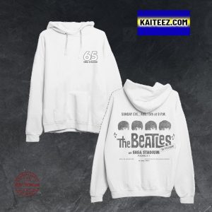 The Beatles Shea Stadium Anniversary Special Version Two Side Hoodie