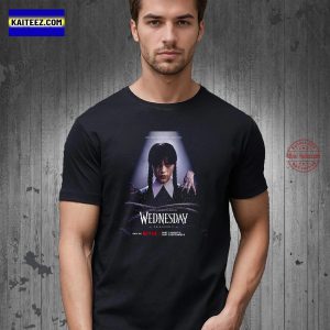 Wednessday Season 2 From Visionary Tim Burton On Netflix Part 1 On August 6th Part 2 On September 3rd 2025 Unisex T-Shirt