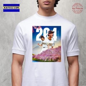 Yu Darvish 204 Wins Combined MLB and NPB 2025 T-Shirt
