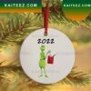 2022 Cute The Grinch And Max Grinch Christmas Ornament