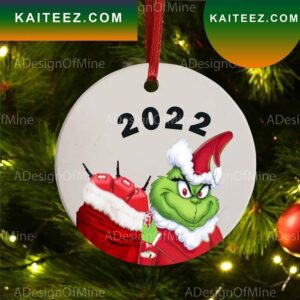2022 Grinch Wear A Gas Can Grinch Decorations Outdoor Ornament