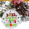 2022 Stink Stank Grinch Christmas Ornament