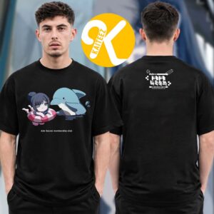 Ado Merch Stadium Live 2026 Ado’s Exciting Secret Base Summer Vacation With Dolphins Two Sided Unisex T-Shirt