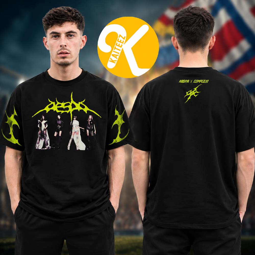 Aespa x Complex LA Pop Up Shop Lemonade Merch Collection Logo Unisex T-Shirt Aespa x Complex LA Pop Up Shop Lemonade Merch Collection Logo Unisex T-Shirt
