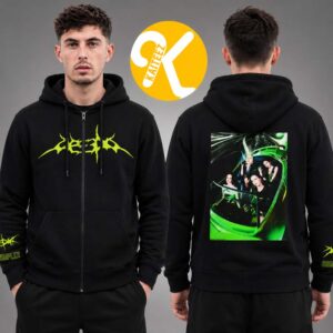 Aespa x Complex LA Pop Up Shop Lemonade Merch Collection Zip Hoodie Shirt