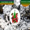 African American Gnomes Personalized Christmas Ornament African American Gnomes Personalized Christmas Ornament