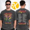 Inkcarceration Festival 2026 Merch In Mansfield OH On July 17 – 19 2026 Free Ink Lineup Two Sided Washed T-Shirt