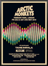 Arctic Monkeys Am Album Tracklist Wall Art Home Decor Poster Canvas