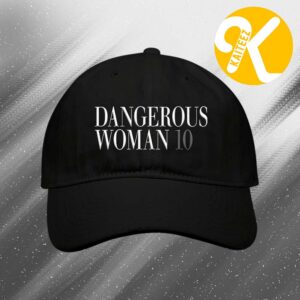 Ariana Grande Merch New Song Dangerous Woman 10 Black Classic Cap Hat Snapback