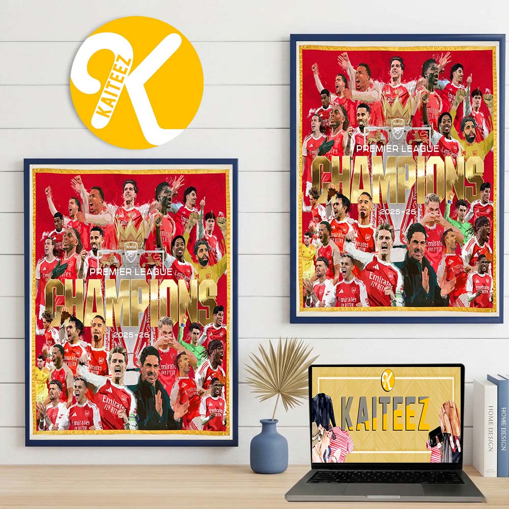 Arsenal Are Your Premier League Champions 2025 2026 Home Decor Poster Canvas Arsenal Are Your Premier League Champions 2025 2026 Home Decor Poster Canvas