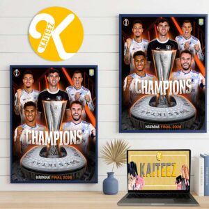 Aston Villa Are Your 2026 Europa League Champions Istanbul Final Home Decor Poster Canvas