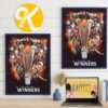 Aston Villa UEFA Europa League Istanbul Final 2026 Programme Home Decor Poster Canvas
