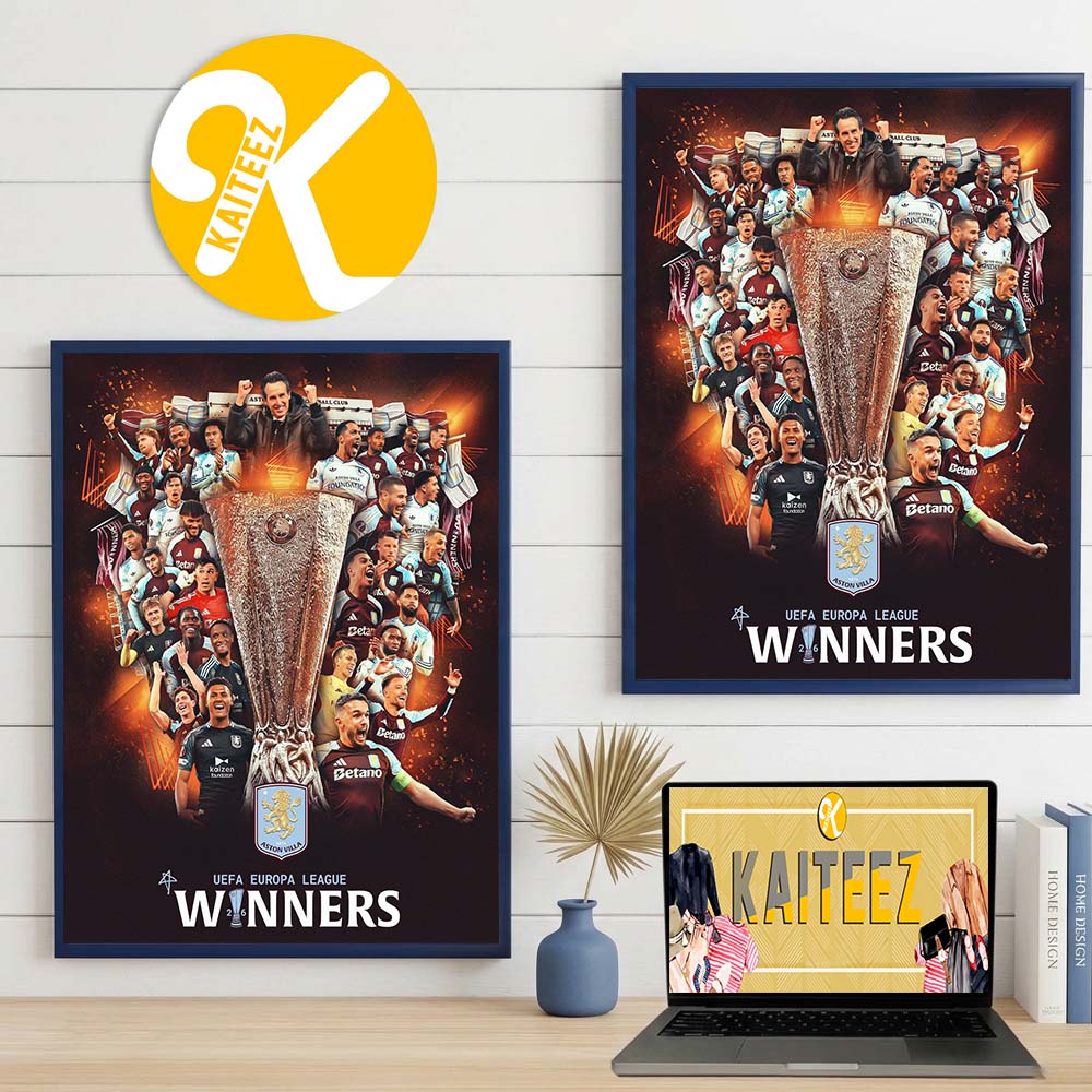 Aston Villa Is The 2026 Europa League Champions 44 Years To Made History Home Decor Poster Canvas Aston Villa Is The 2026 Europa League Champions 44 Years To Made History Home Decor Poster Canvas