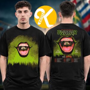 Avatar Band Dont Go In The Forest Tour 2026 Schedule Two Sided Unisex T-Shirt
