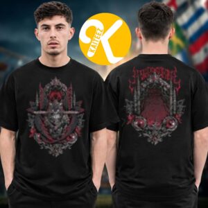 Babymetal Merch World Tour 2026 UK And Europe Bite The Blade Two Sided Unisex T-Shirt