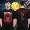 Babymetal Merch World Tour 2026 UK And Europe Thunder Strike Two Sided Unisex T-Shirt