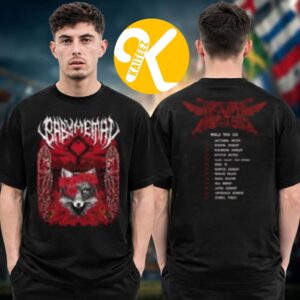Babymetal Merch World Tour 2026 UK And Europe Midsummer Two Sided Unisex T-Shirt