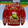 3d All Over Printed The Grinch I Like To Stay In Bed Christmas Ugly Sweater