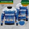 Bud Ice Lager Beer Ugly Sweater