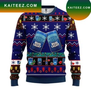 Bud Light Beer Ugly Sweater