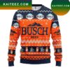 Busch Beer Ugly Christmas Sweater