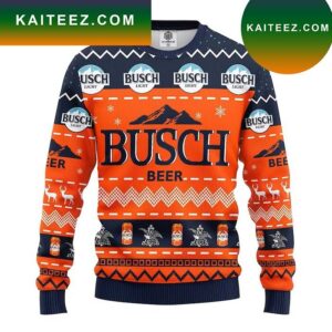 Busch Beer Ugly Sweater