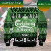 Carolina Panthers Football Team Logo Custom Name Personalized Christmas Ugly Sweater