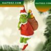 Chicago Bears NFL Custom Name Grinch Candy Cane Grinch Decorations Outdoor Ornament Chicago Bears NFL Custom Name Grinch Candy Cane Grinch Decorations Outdoor Ornament
