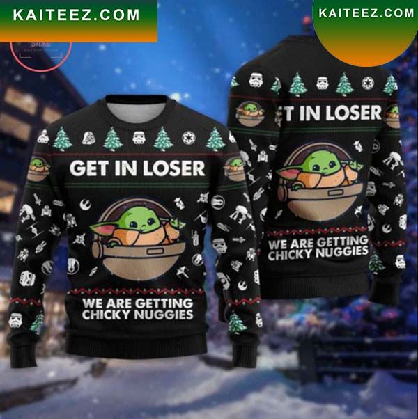 Chicken Nuggeies Star Wars Christmas Ugly Sweater Chicken Nuggeies Star Wars Christmas Ugly Sweater