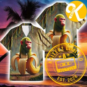 Chimpanzini Bananini Brainnot 2026 Summer Hawaiian Shirt