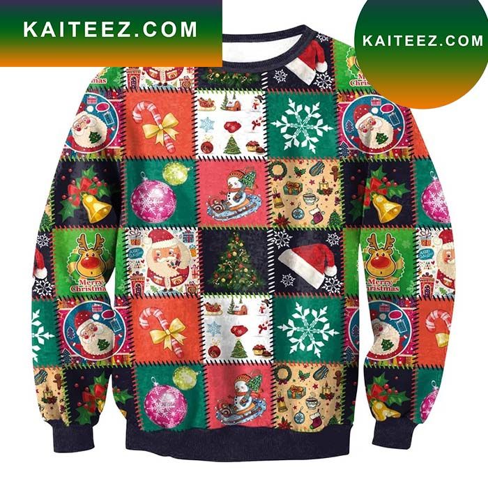 Christmas Colors Ugly Christmas Sweater Christmas Colors Ugly Christmas Sweater