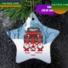 Christmas Tree And Gnome Christmas Ornament Christmas Tree And Gnome Christmas Ornament