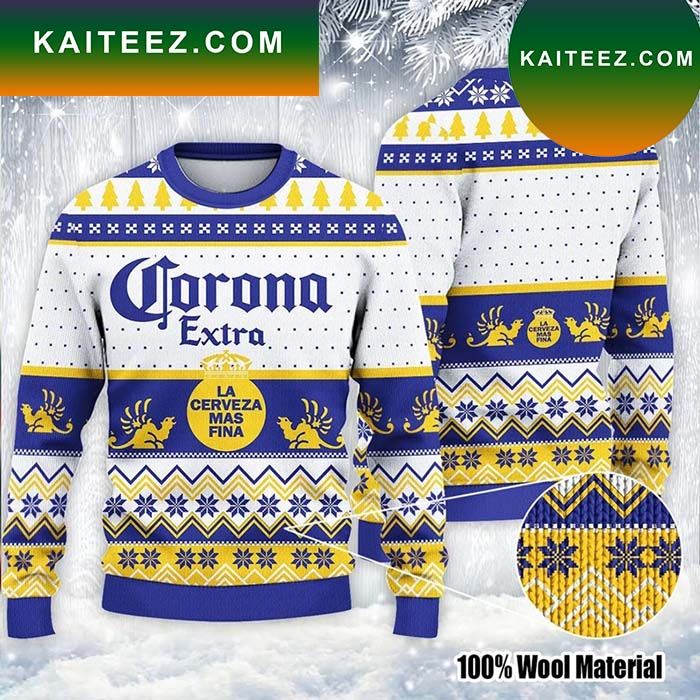 Corona Extra Beer Lover Christmas Ugly Sweater Corona Extra Beer Lover Christmas Ugly Sweater