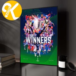 Crystal Palace Are Your UEFA Conference League Champions 2025 2026 Home Decor Poster Canvas