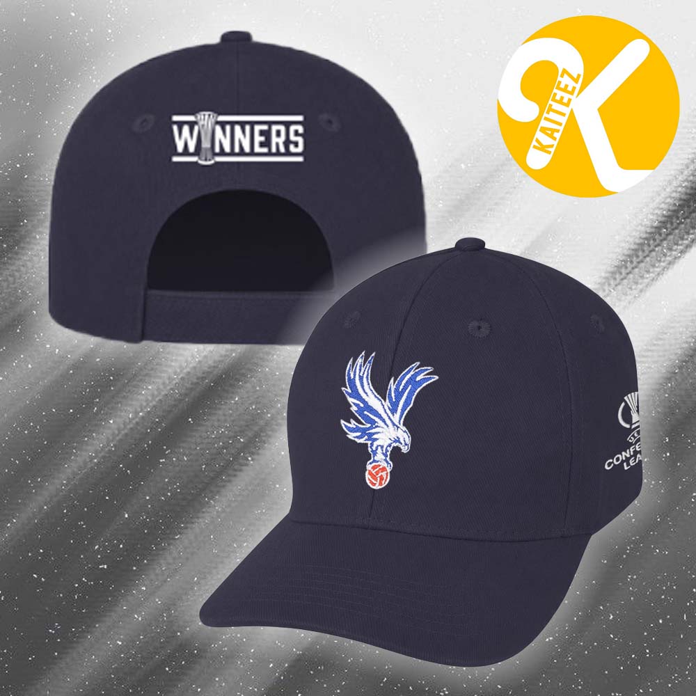 Crystal Palace Merch UEFA Conference League Winners 2025 2026 Classic Cap Hat Snapback Crystal Palace Merch UEFA Conference League Winners 2025 2026 Classic Cap Hat Snapback