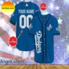 Personalized Dallas Cowboys White Color Thank You Fans Baseball Jersey