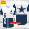 Dallas Cowboys Tropical Pattern Baseball Jersey Dallas Cowboys Tropical Pattern Baseball Jersey